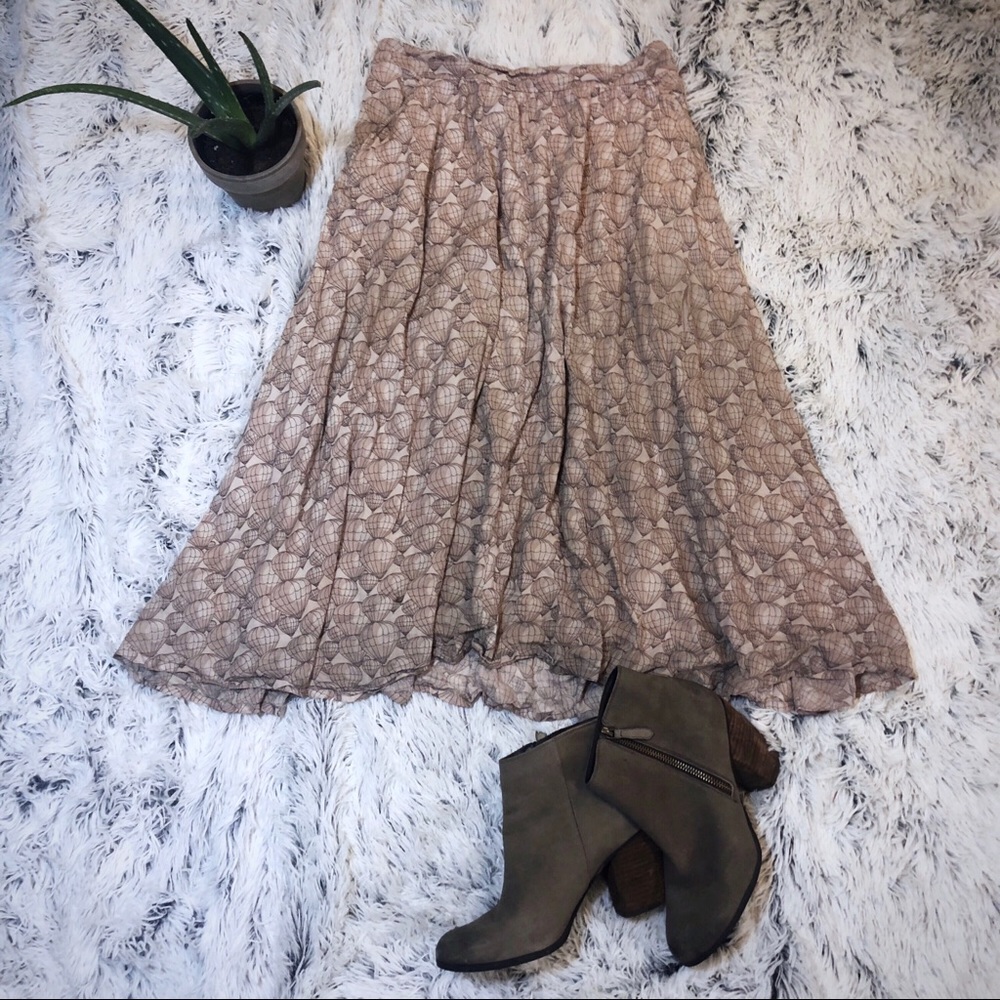 Eshakti  hot air balloon a-line midi skirt 2